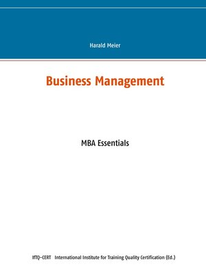 cover image of Business Management